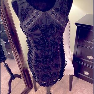 Gracia black sheath dress size S